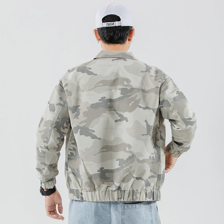 Elevate Your Style with Our Workwear Camouflage Jacket