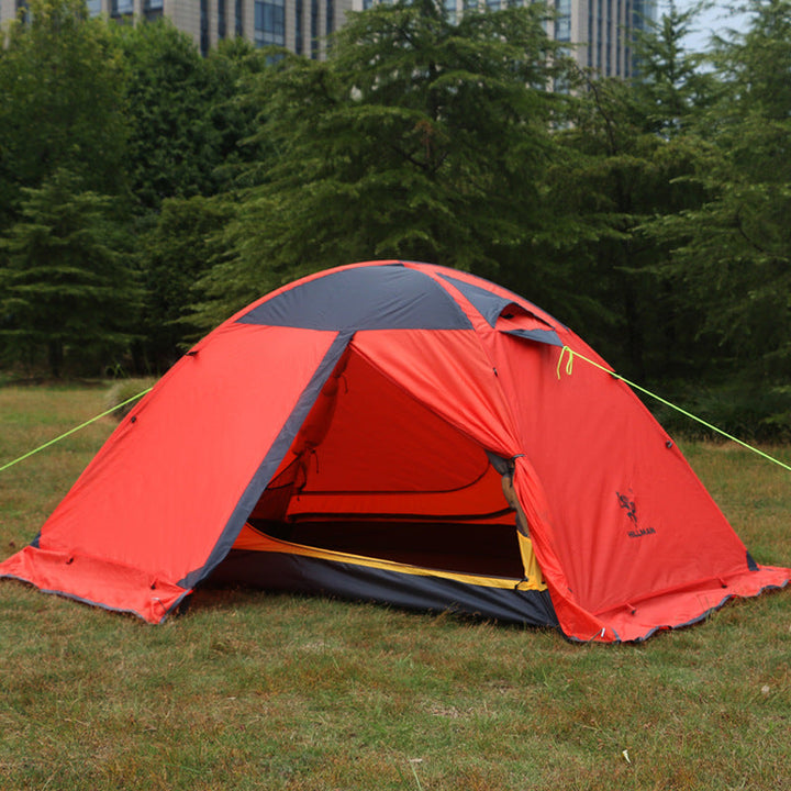 Discover the Double-layer Aluminum Pole Tent
