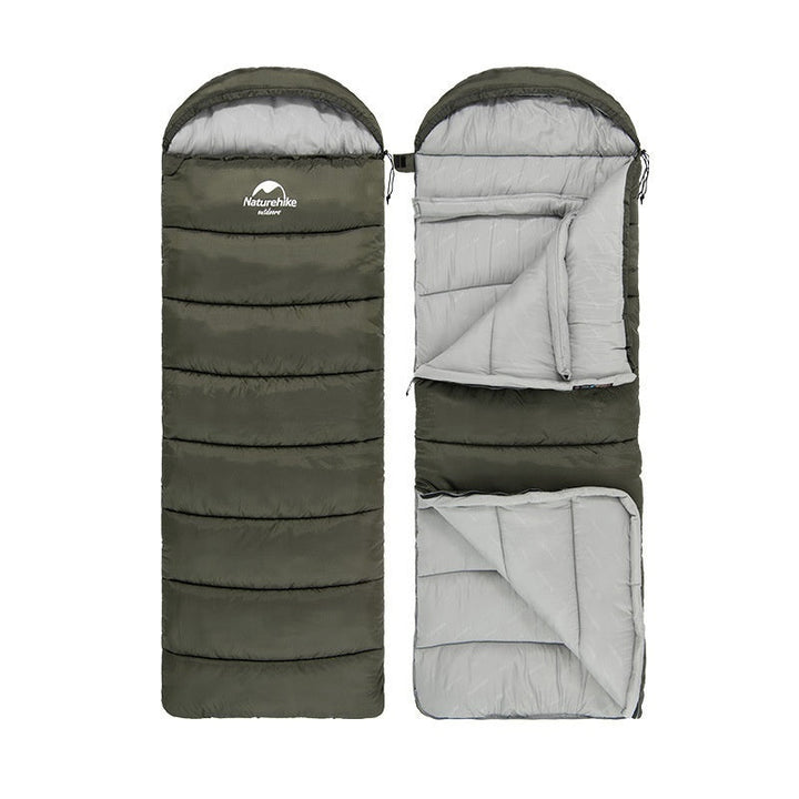 Discover the Comfort of the Series Envelope Hooded Sleeping Bag