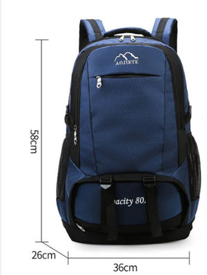 Explore the Great Outdoors with the Double Shoulder Backpack Men's 60L