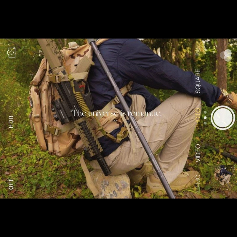 Outdoor Folding Self-defense Stick