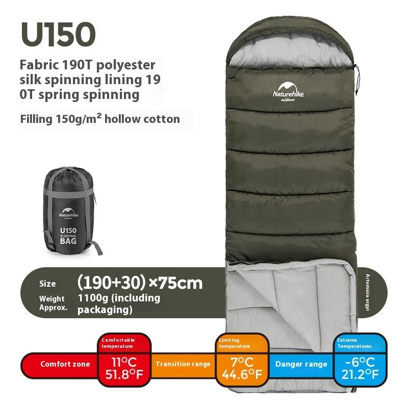 Series Envelope Hooded Sleeping Bag