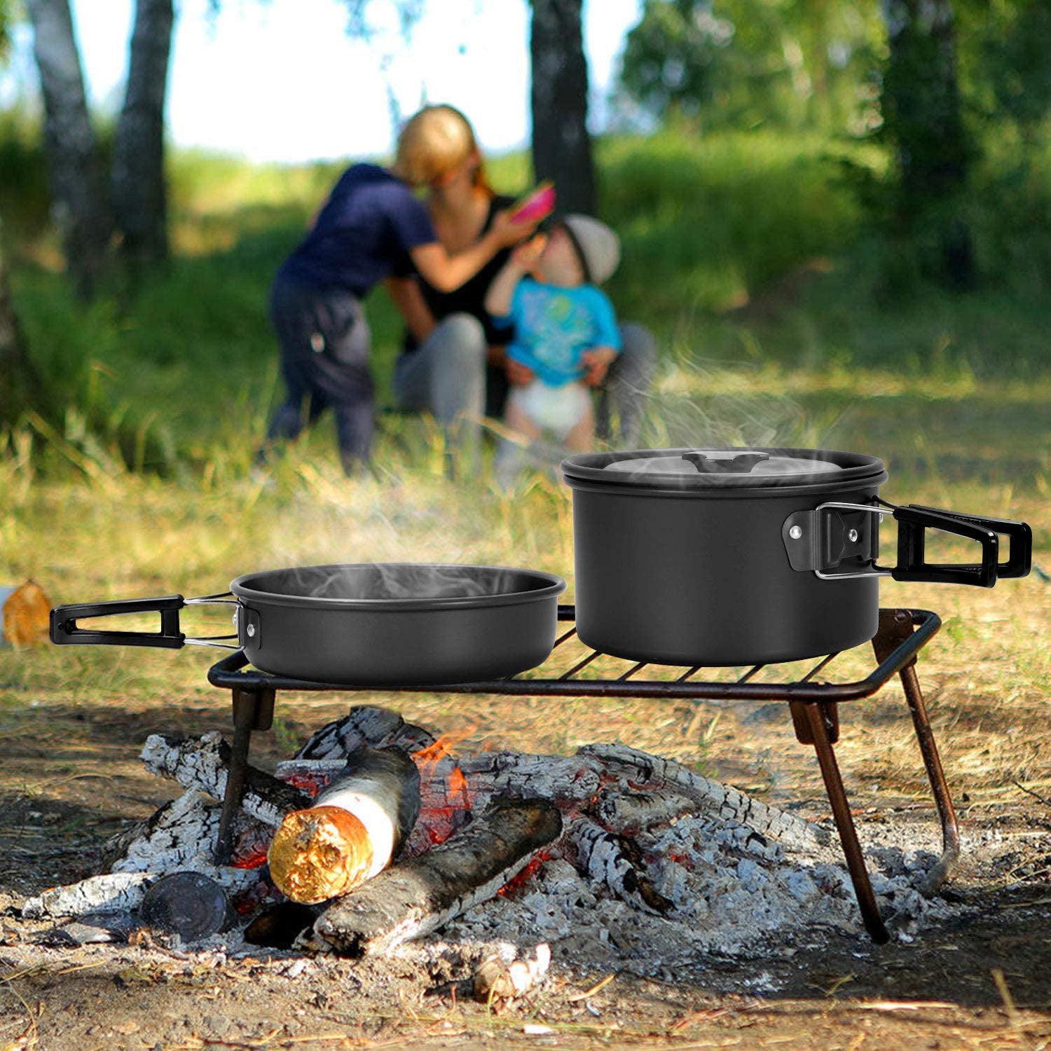 Camping Cooker Outdoor Teapot