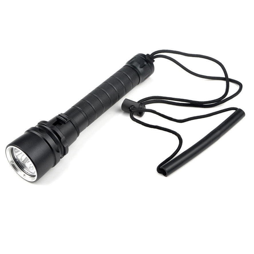 ARechargeable deep-diving flashlight