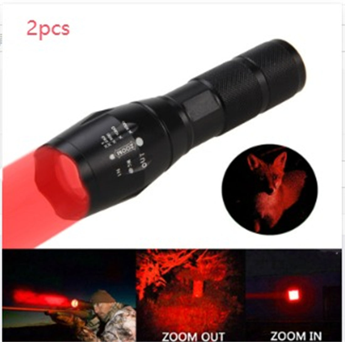 Portable Mini Flashlight LED ZOOM Torch