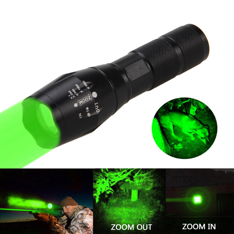 Portable Mini Flashlight LED ZOOM Torch