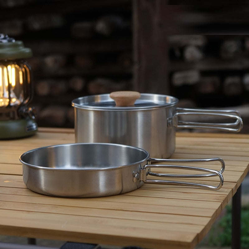Camping Portable Frying Pan Soup