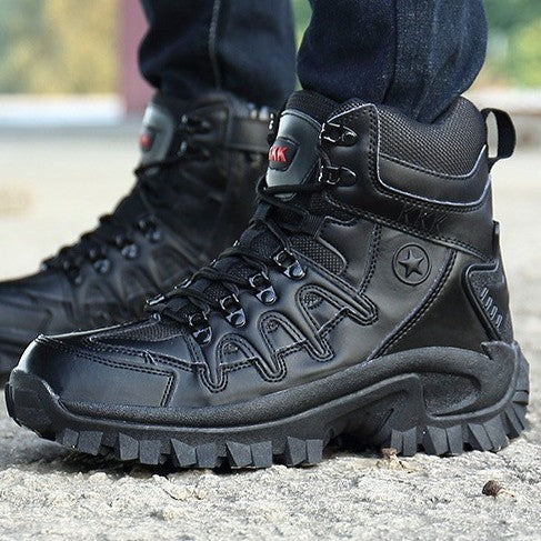 High-top Combat Boots