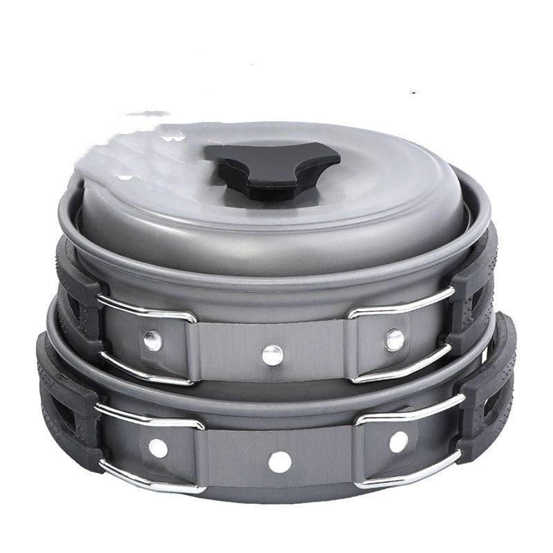 Outdoor Camping Single Pot Aluminum Alloy