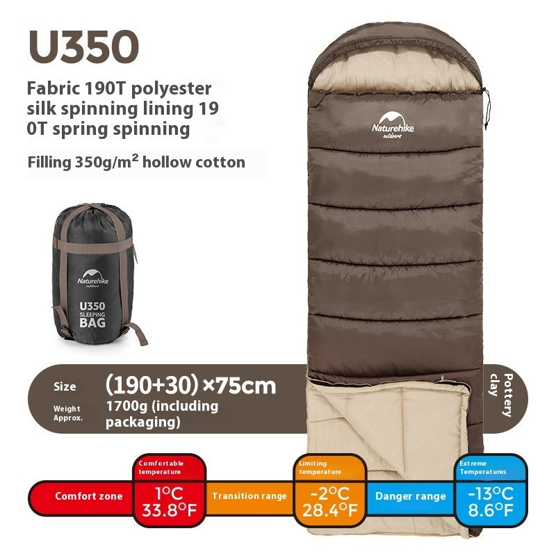 Series Envelope Hooded Sleeping Bag