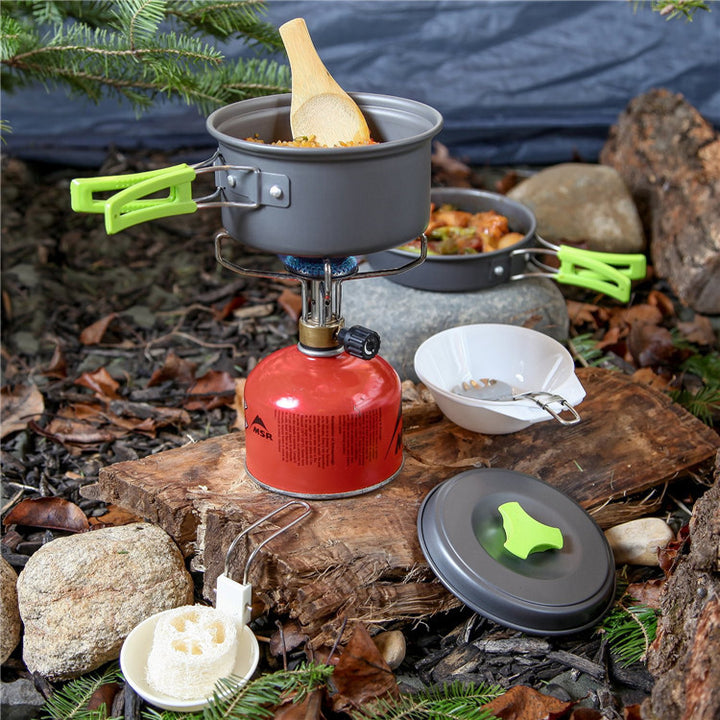 Outdoor Camping Pot Portable Combination
