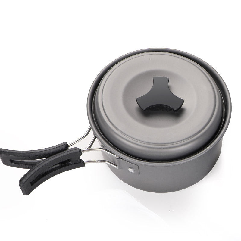 Outdoor Camping Single Pot Aluminum Alloy