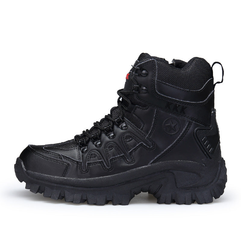 High-top Combat Boots
