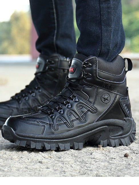High-top Combat Boots