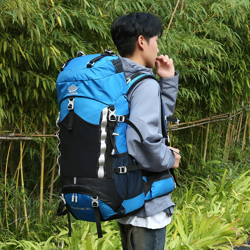 60L Outdoor Waterproof Backpack