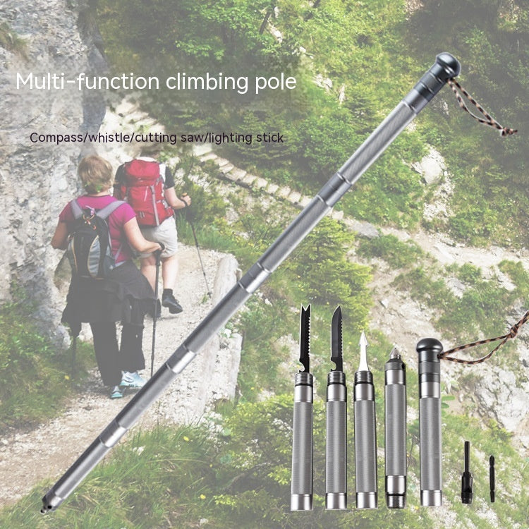 Outdoor Folding Survival Walking Stick