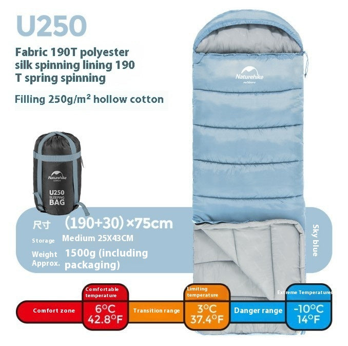 Series Envelope Hooded Sleeping Bag