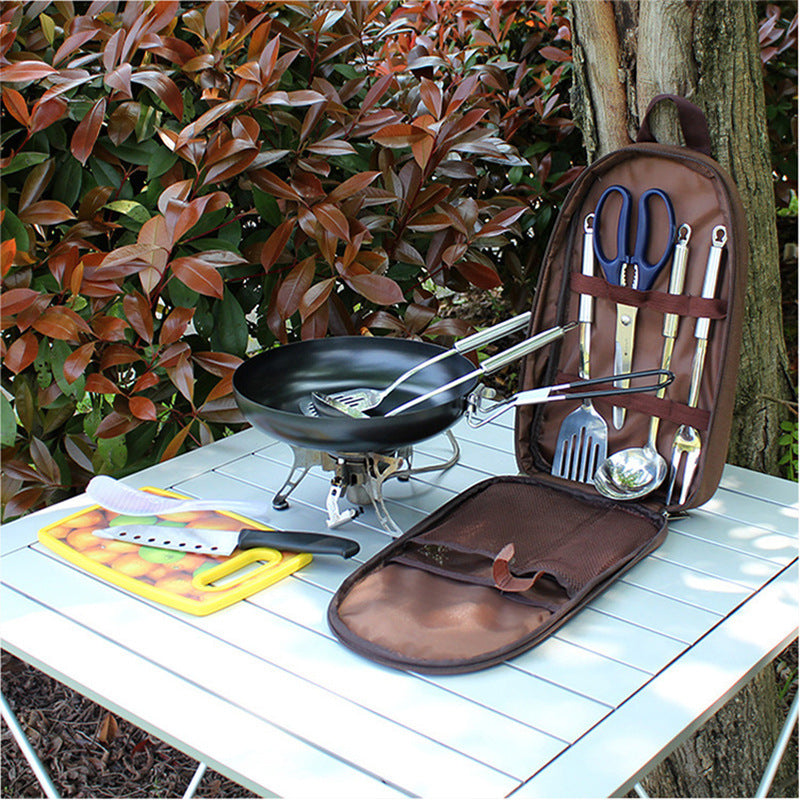 Outdoor Activities Barbecue Cookware Set