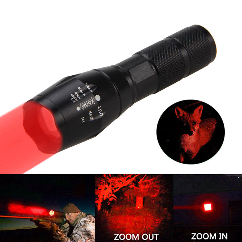 Portable Mini Flashlight LED ZOOM Torch