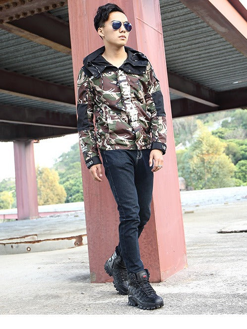 High-top Combat Boots