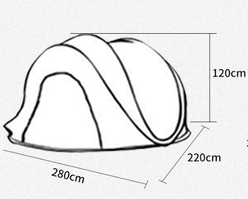 Outdoor Automatic Tent Quickly Opens
