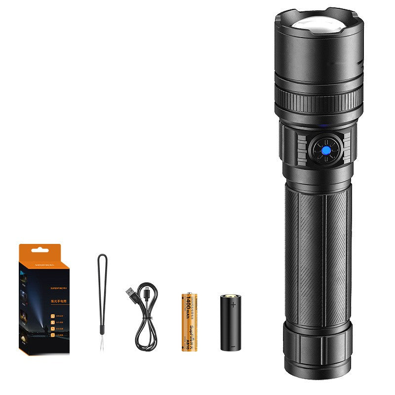 Aluminum Alloy Rechargeable Flashlight