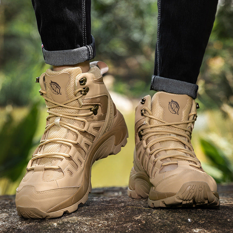 Outdoor Combat Boots Plus Size Men's