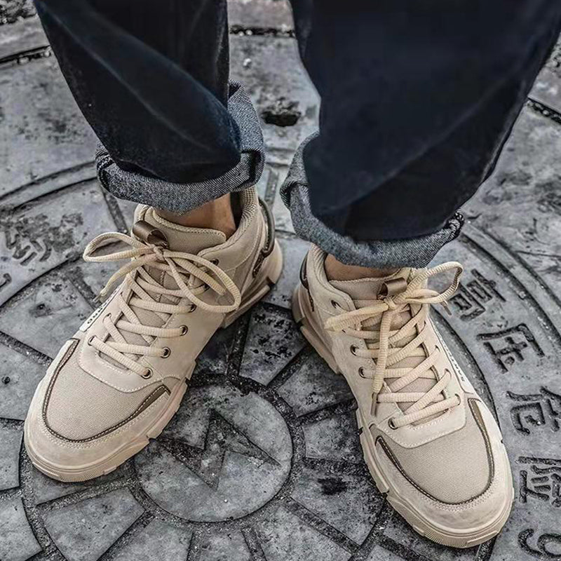 Ankle Boots Men Lace-up Martin Boots