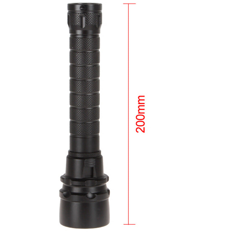 ARechargeable deep-diving flashlight