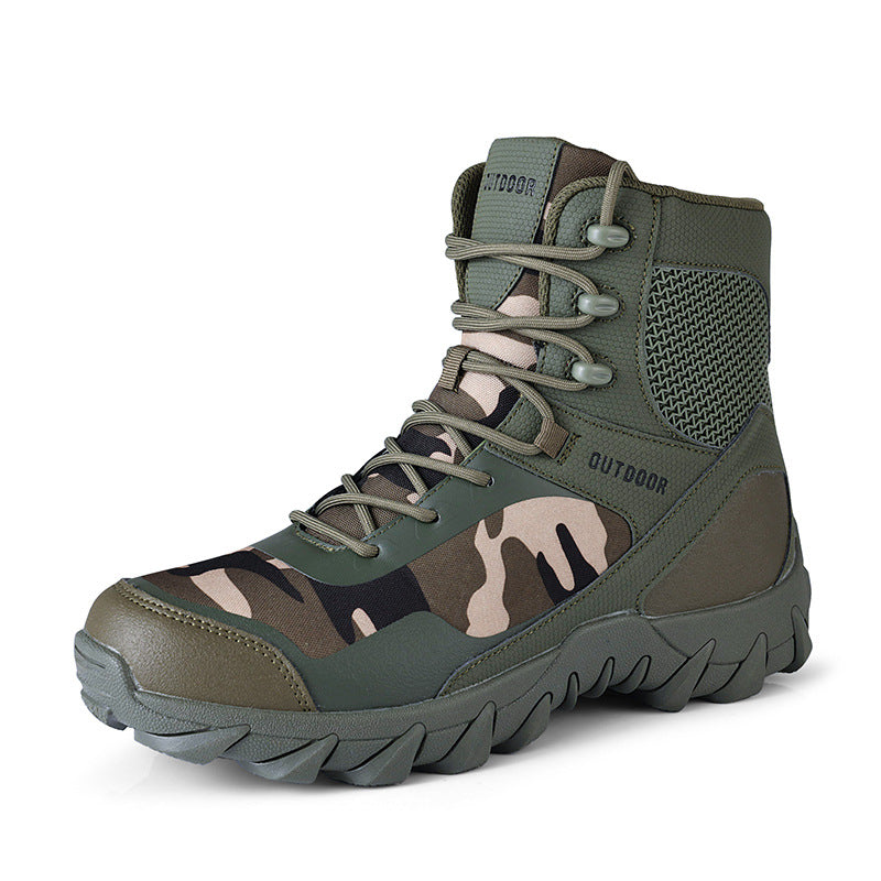 Special Forces Camouflage Combat Boots