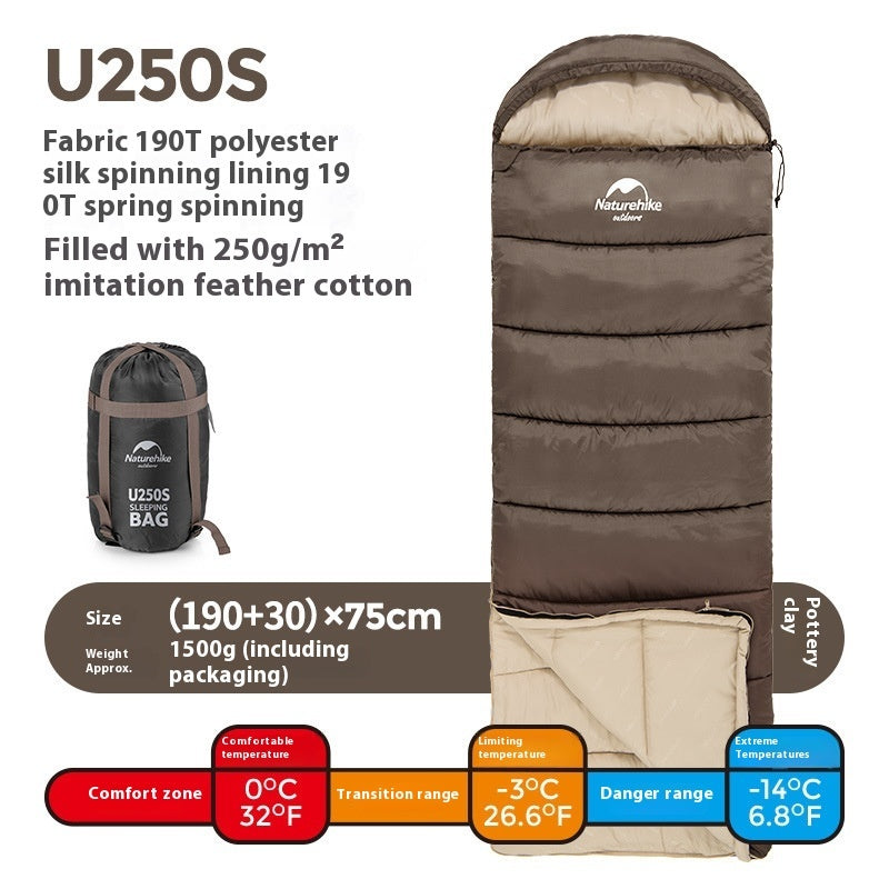 Series Envelope Hooded Sleeping Bag