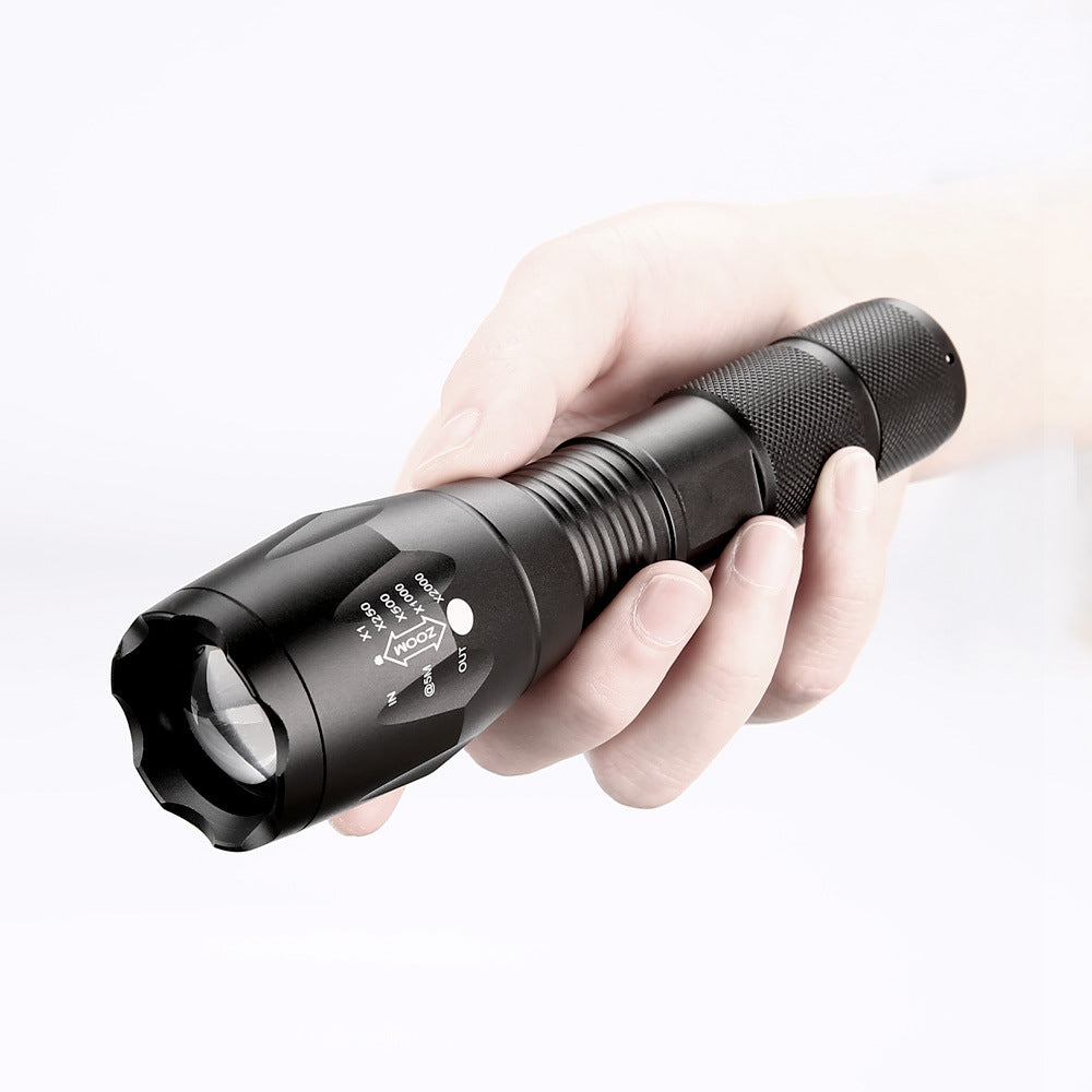 Portable Mini Flashlight LED ZOOM Torch