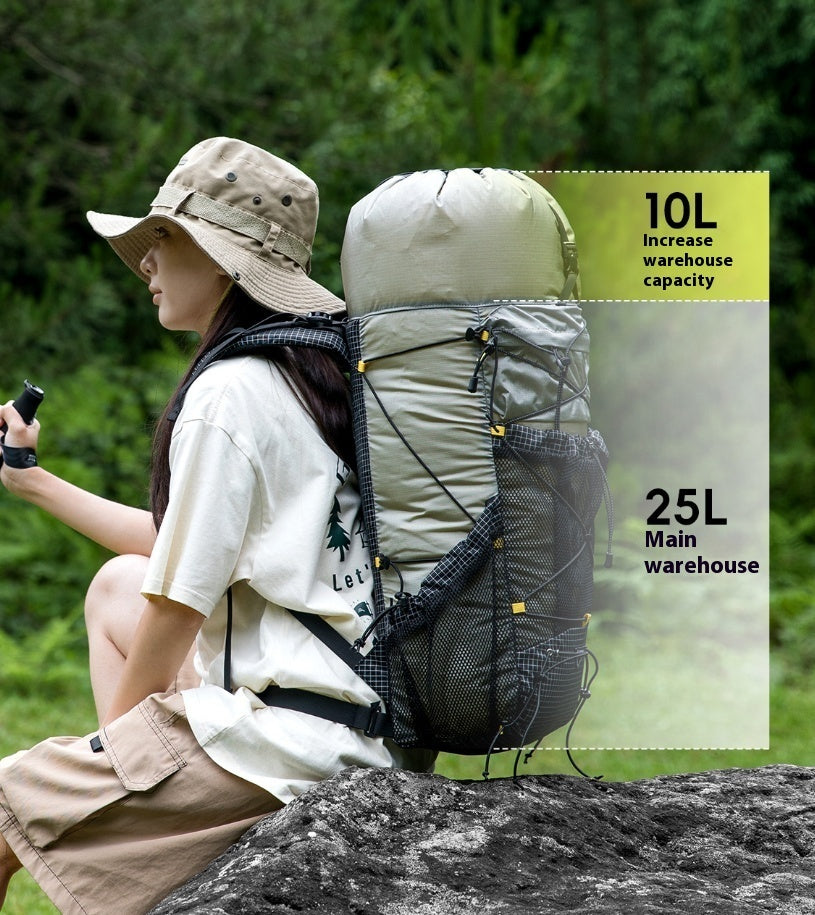 Outdoor Bag 35L Hiking Large Capacity Backpack
