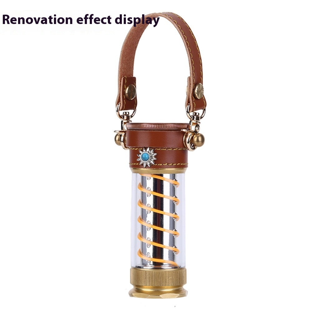 Camping Lantern Leather Hang Rope