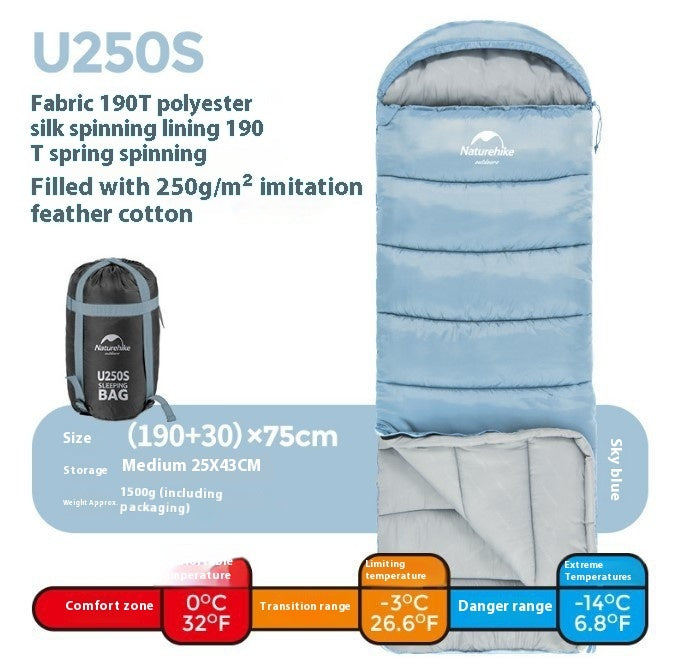 Series Envelope Hooded Sleeping Bag