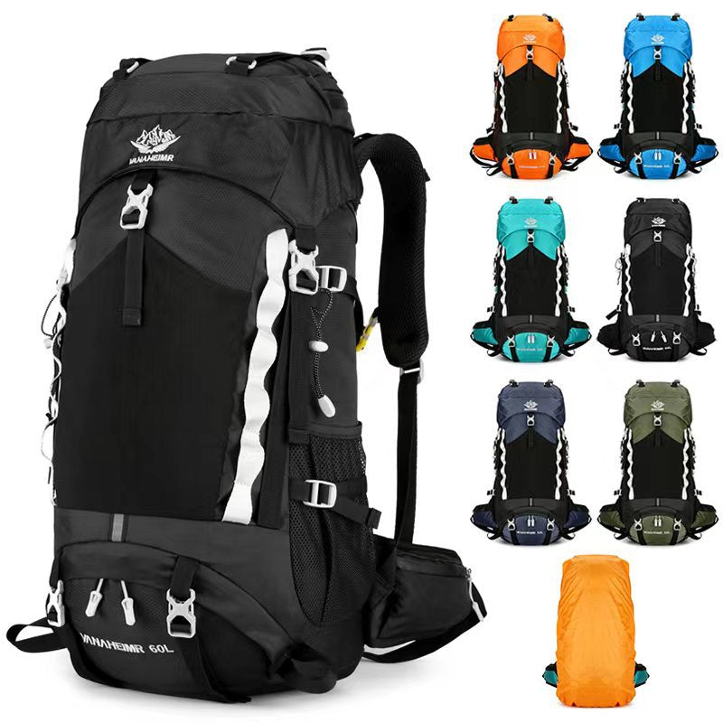 60L Outdoor Waterproof Backpack