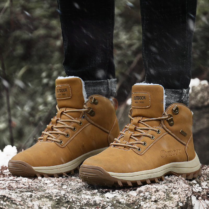New Winter High-Top Outdoor Snow Boots