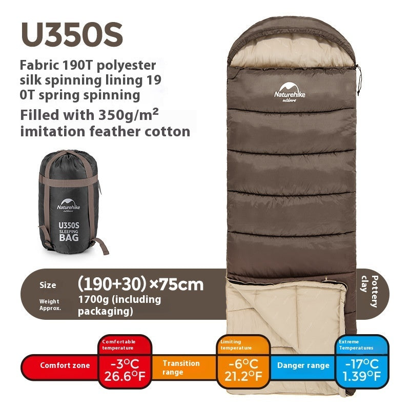 Series Envelope Hooded Sleeping Bag
