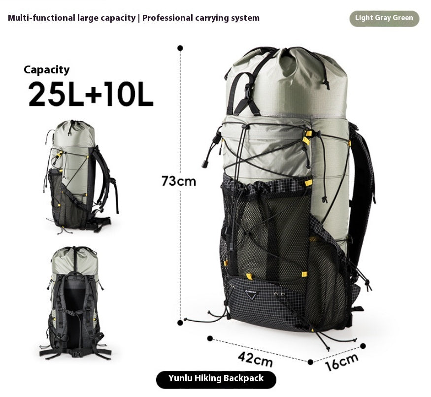 Outdoor Bag 35L Hiking Large Capacity Backpack