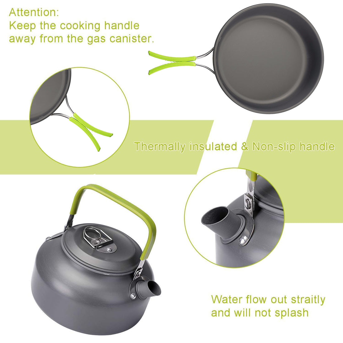 Camping Cooker Outdoor Teapot