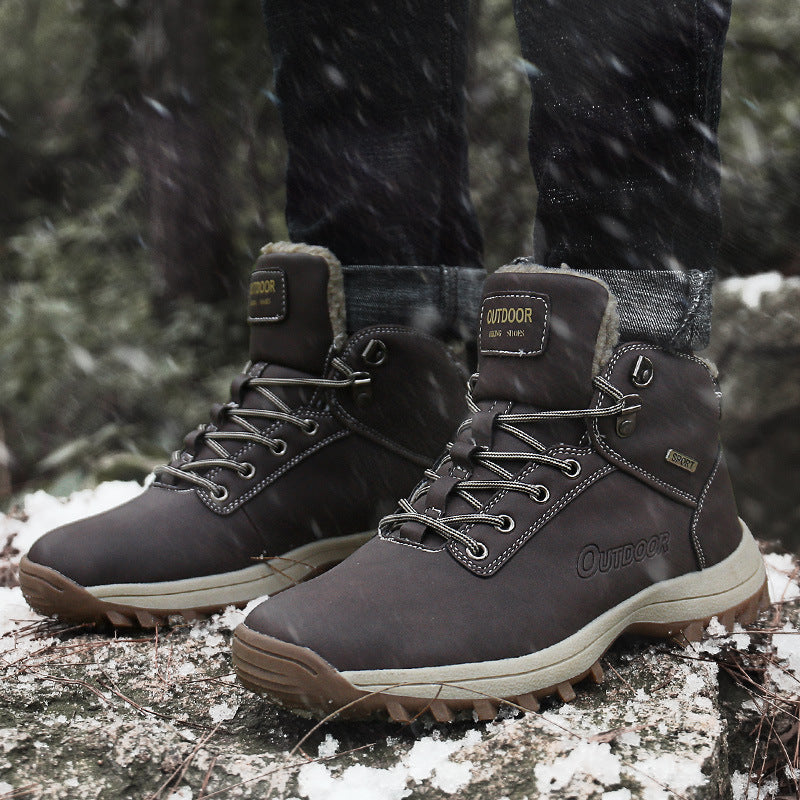 New Winter High-Top Outdoor Snow Boots