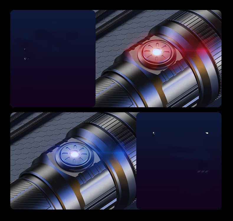 Aluminum Alloy Rechargeable Flashlight